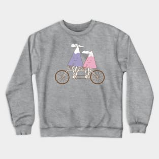 mountain biking Crewneck Sweatshirt